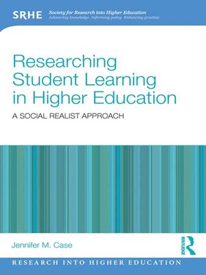 cover image of Researching Student Learning in Higher Education